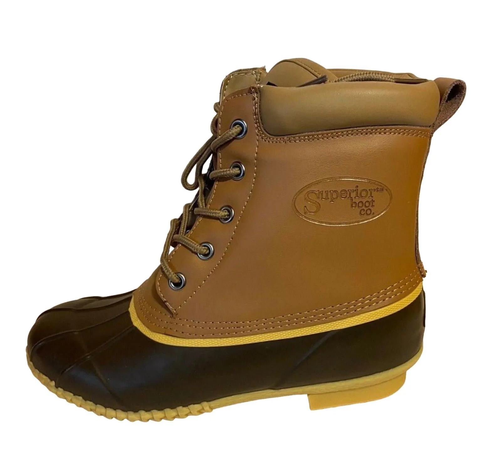 Women's 5 Eye Duck Boot In Brown