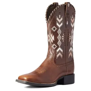 Women's Ariat Round Up Skyler Western Boot  Stylish, Durable & Classic