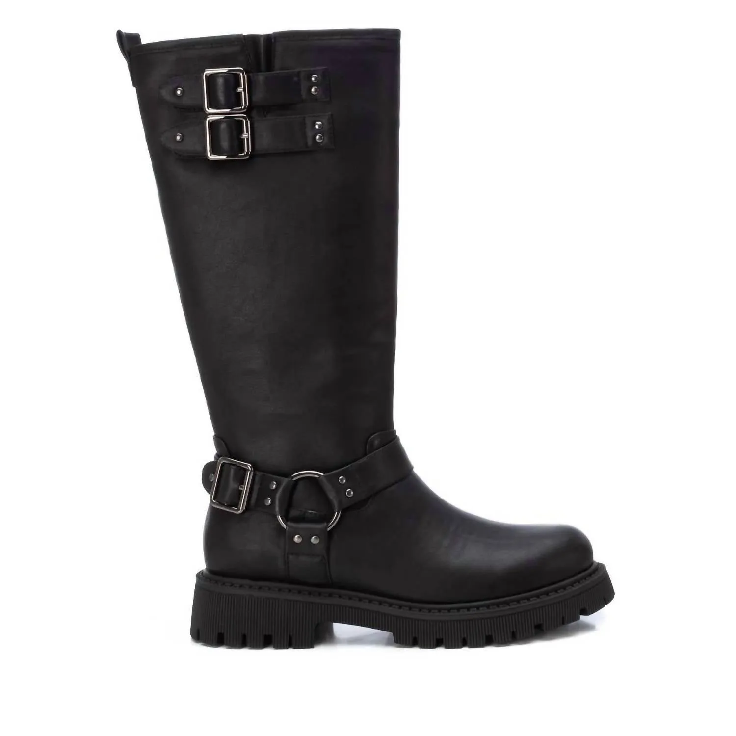 Women's Biker Boots In Black