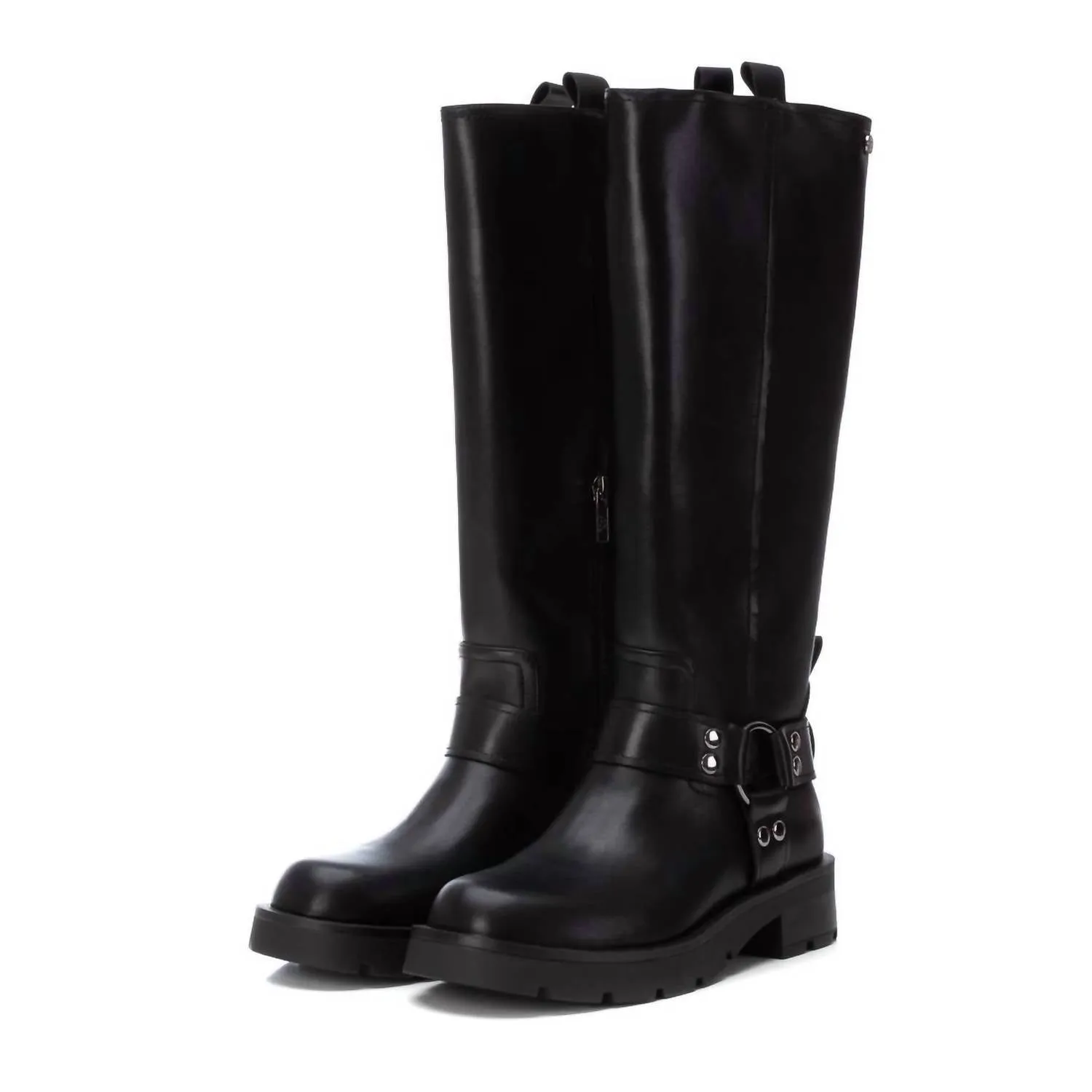 Women's Biker Boots In Black