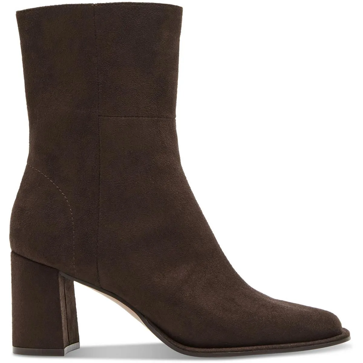 Womens Block Heel Man Made Mid-Calf Boots