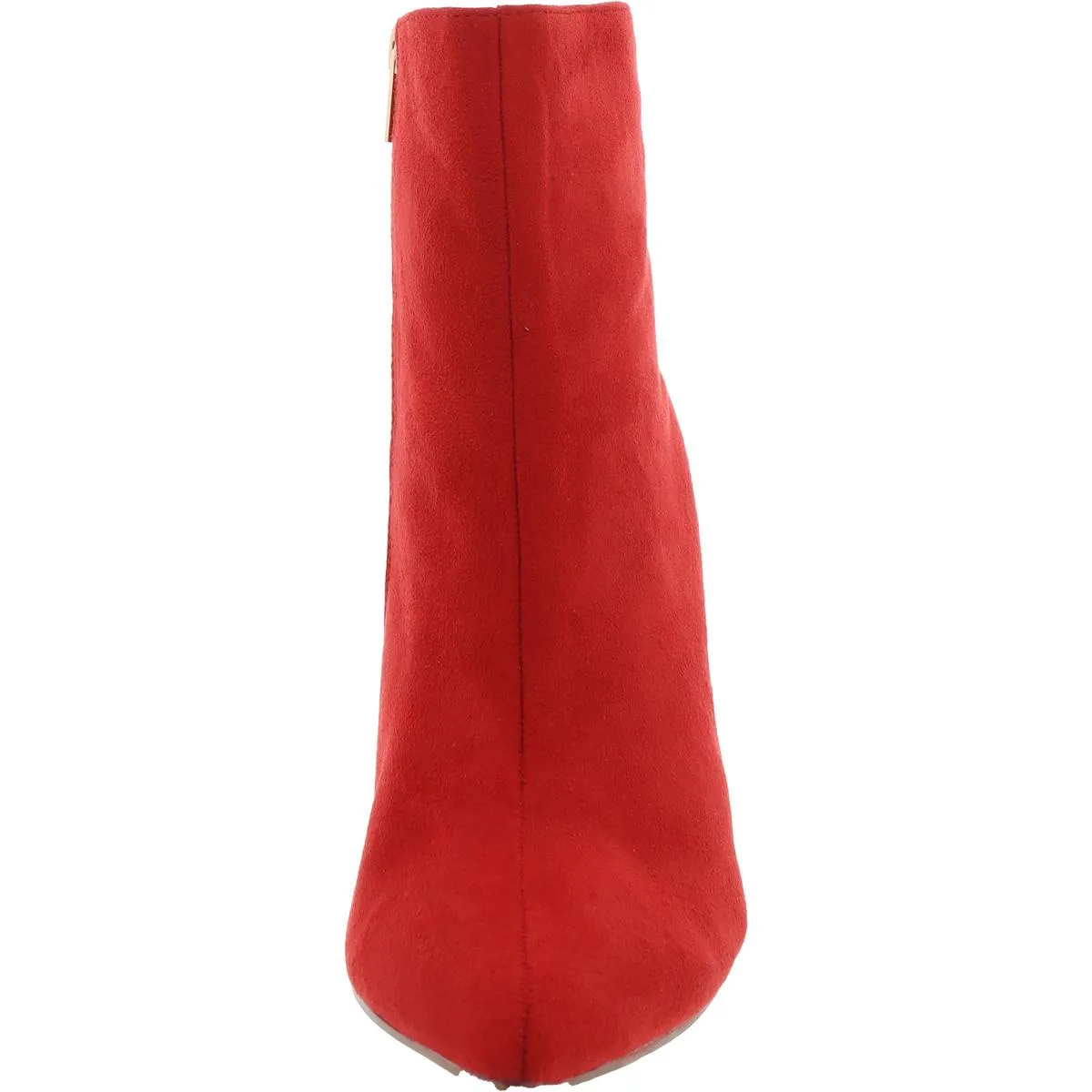 Womens Block Heel Pointed Toe Ankle Boots