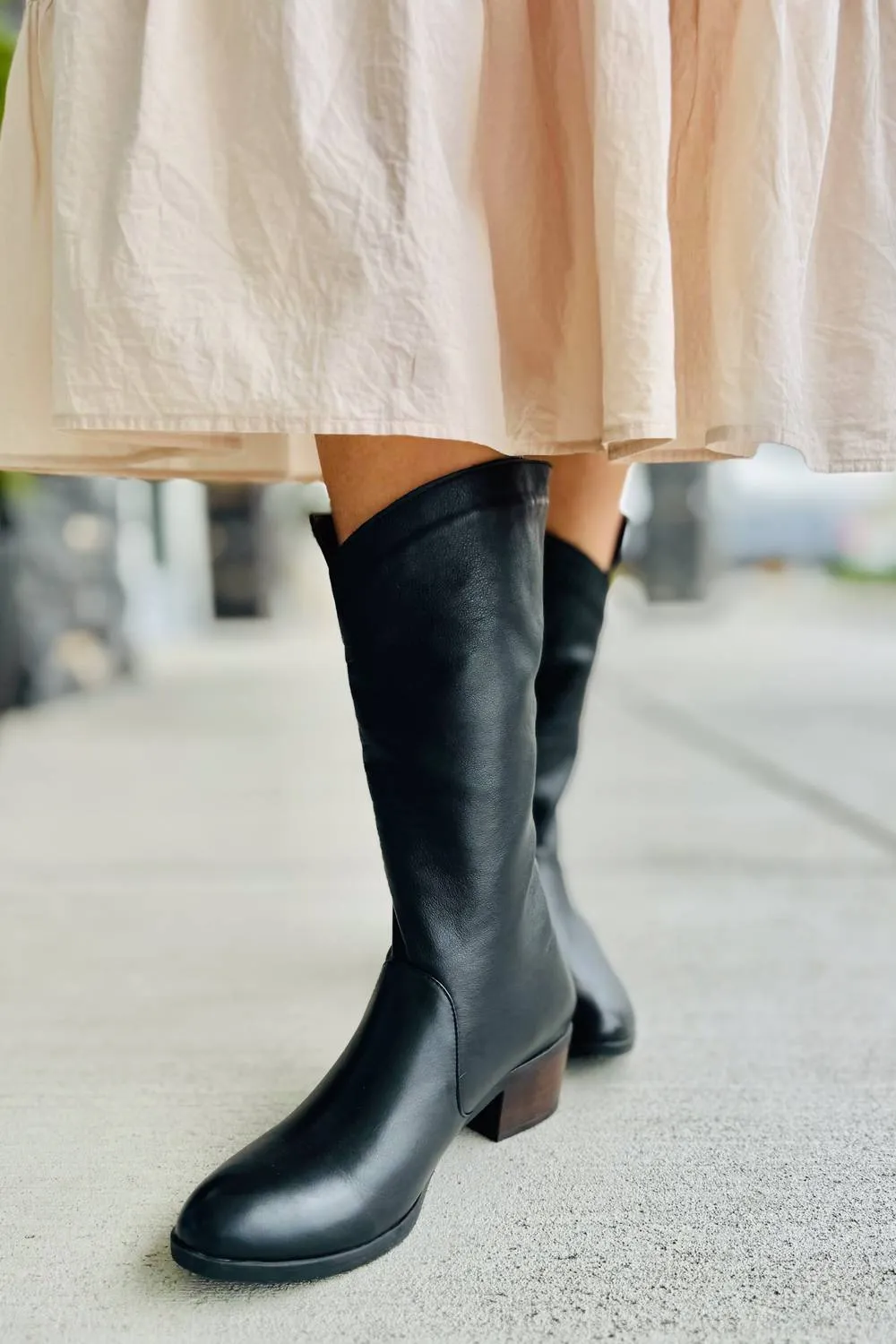 Women's Camille Mid-Calf Boot In Black