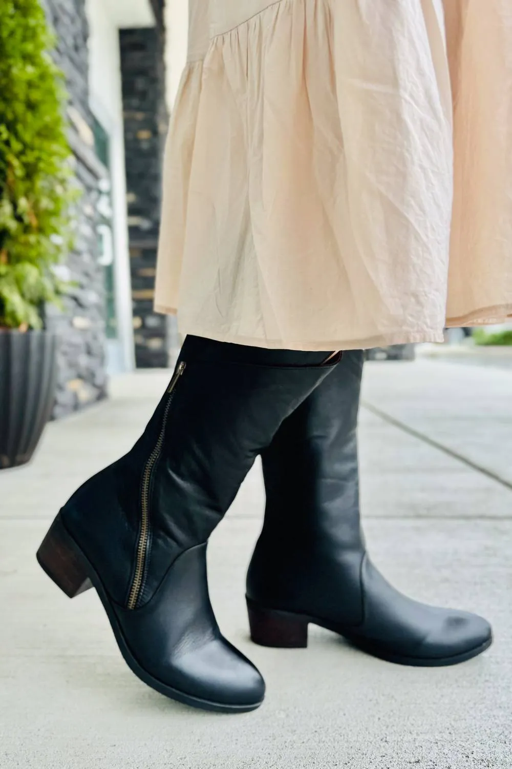 Women's Camille Mid-Calf Boot In Black