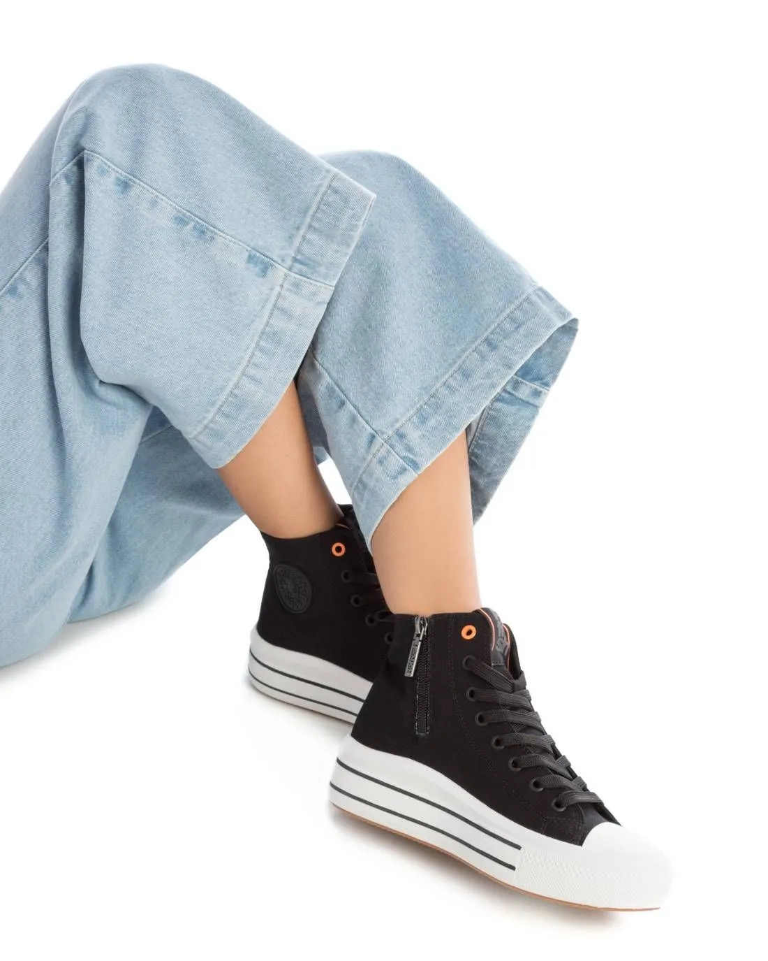 Women's canvas ankle boots