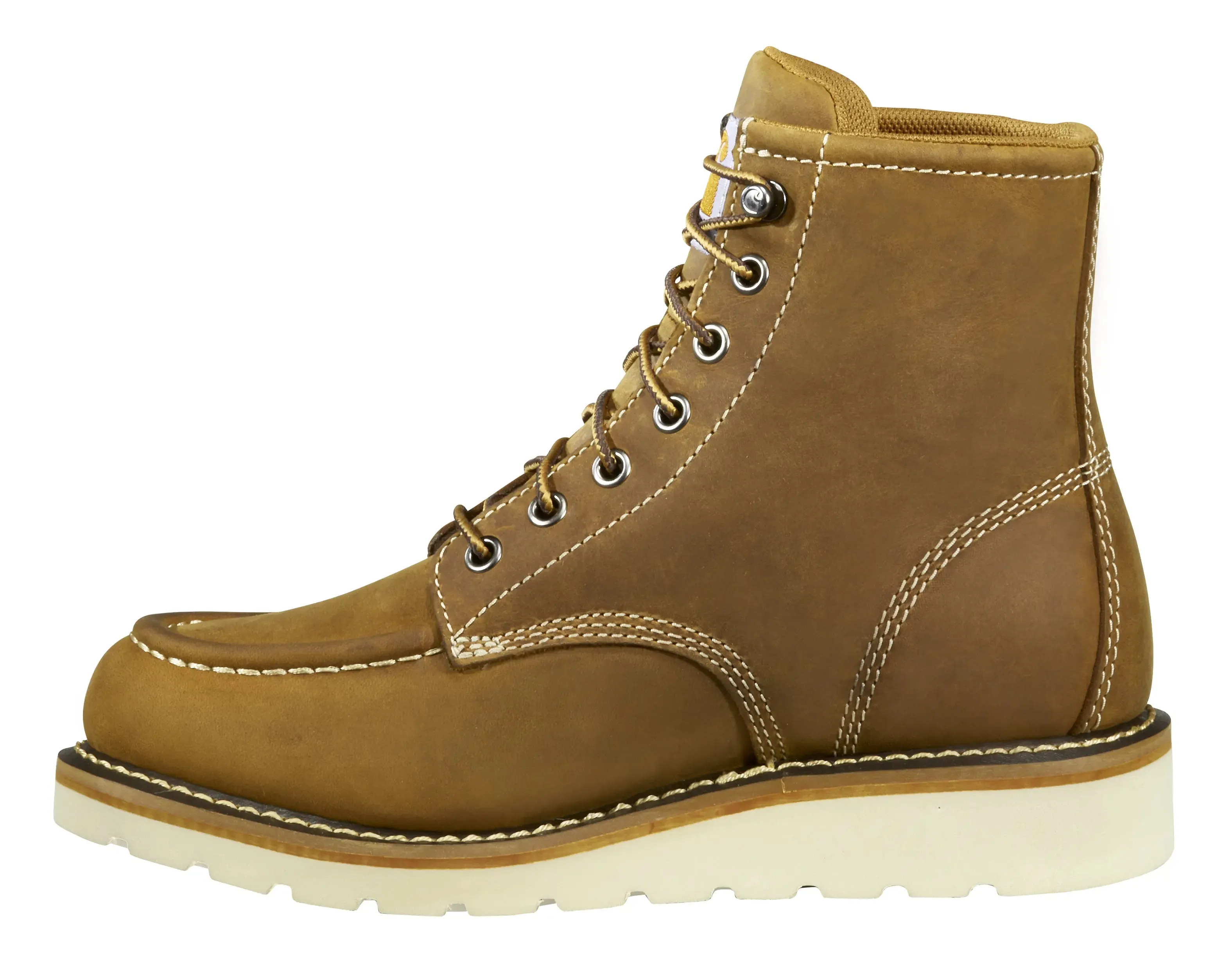 Women's Carhartt Moc Toe 6" Waterproof Wedge Boot  Built for Hardworking Women