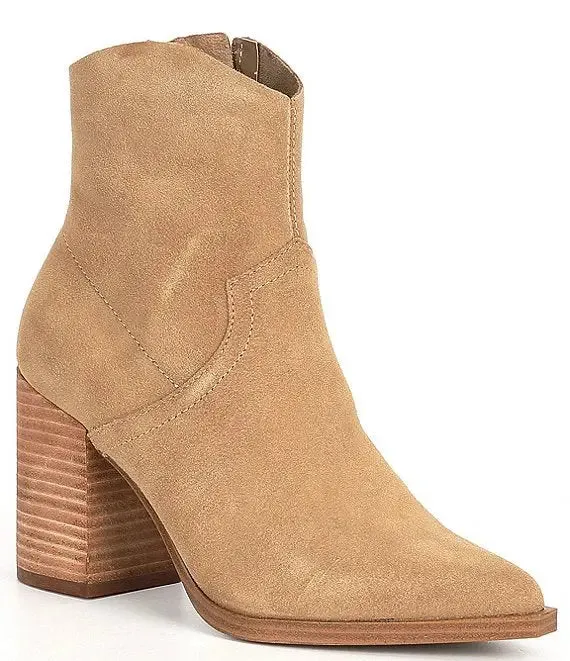 Womens Cate Bootie  Western-Inspired Elegance with a Modern Edge