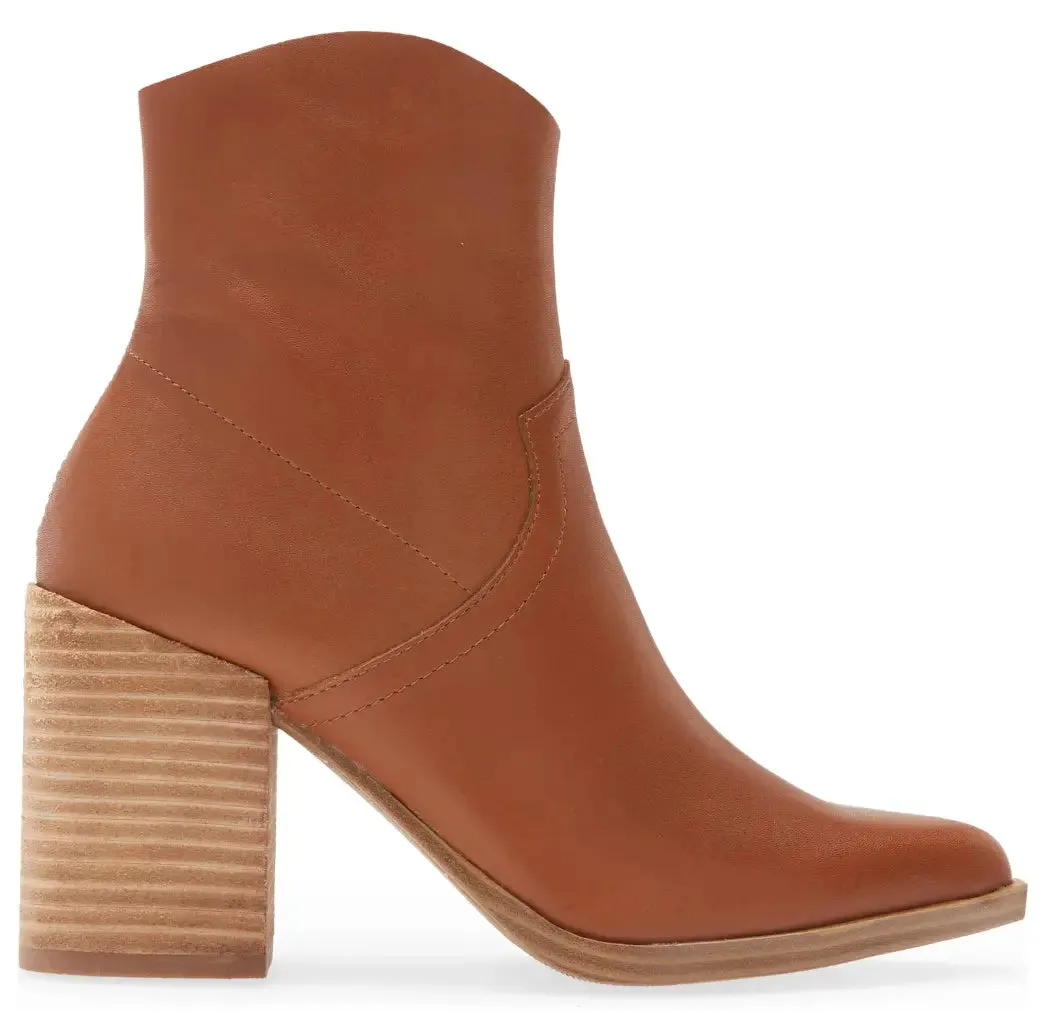 Womens Cate Bootie  Western-Inspired Elegance with a Modern Edge