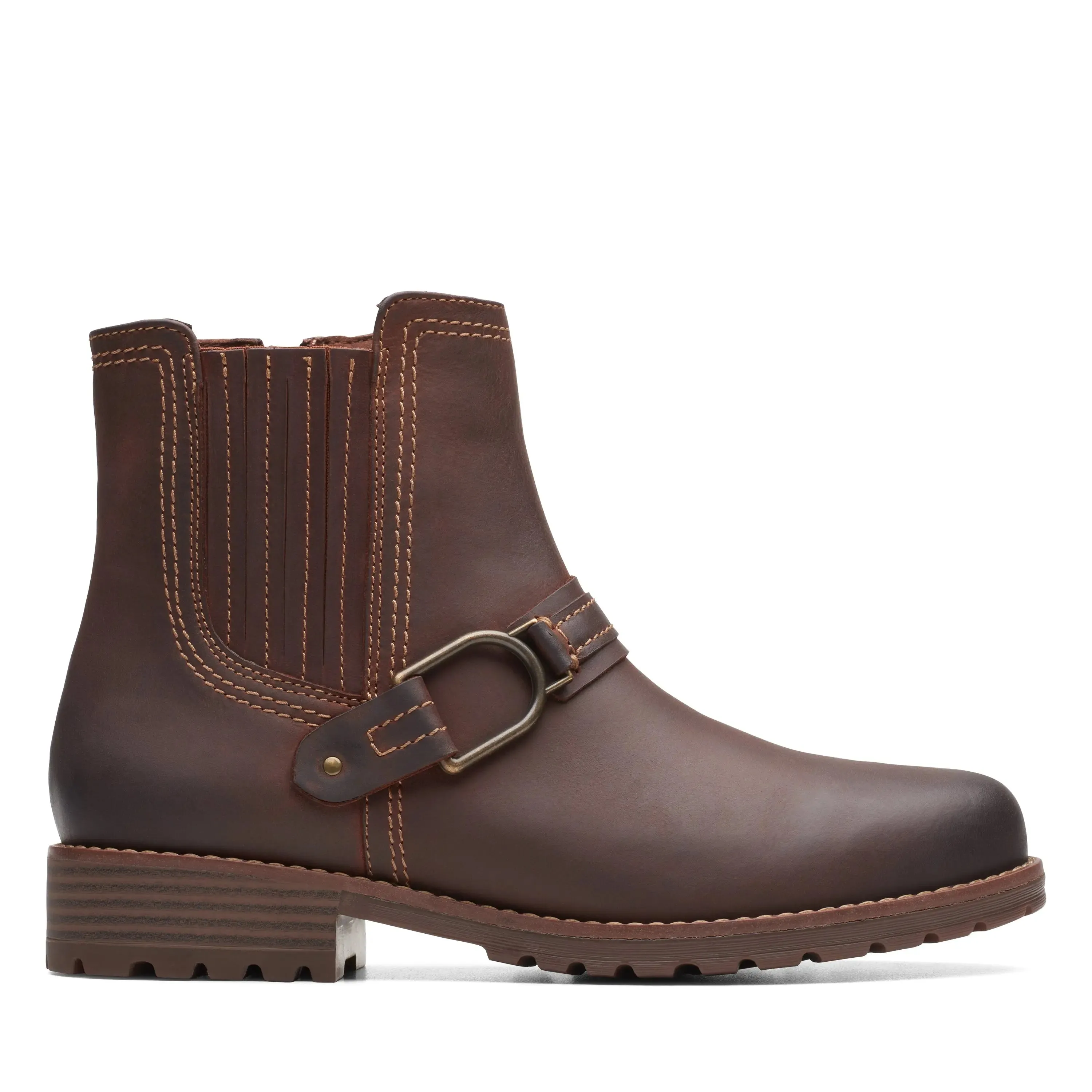 Women's Clarks Aspera Buckle  Stylish & Supportive Cold-Weather Boot
