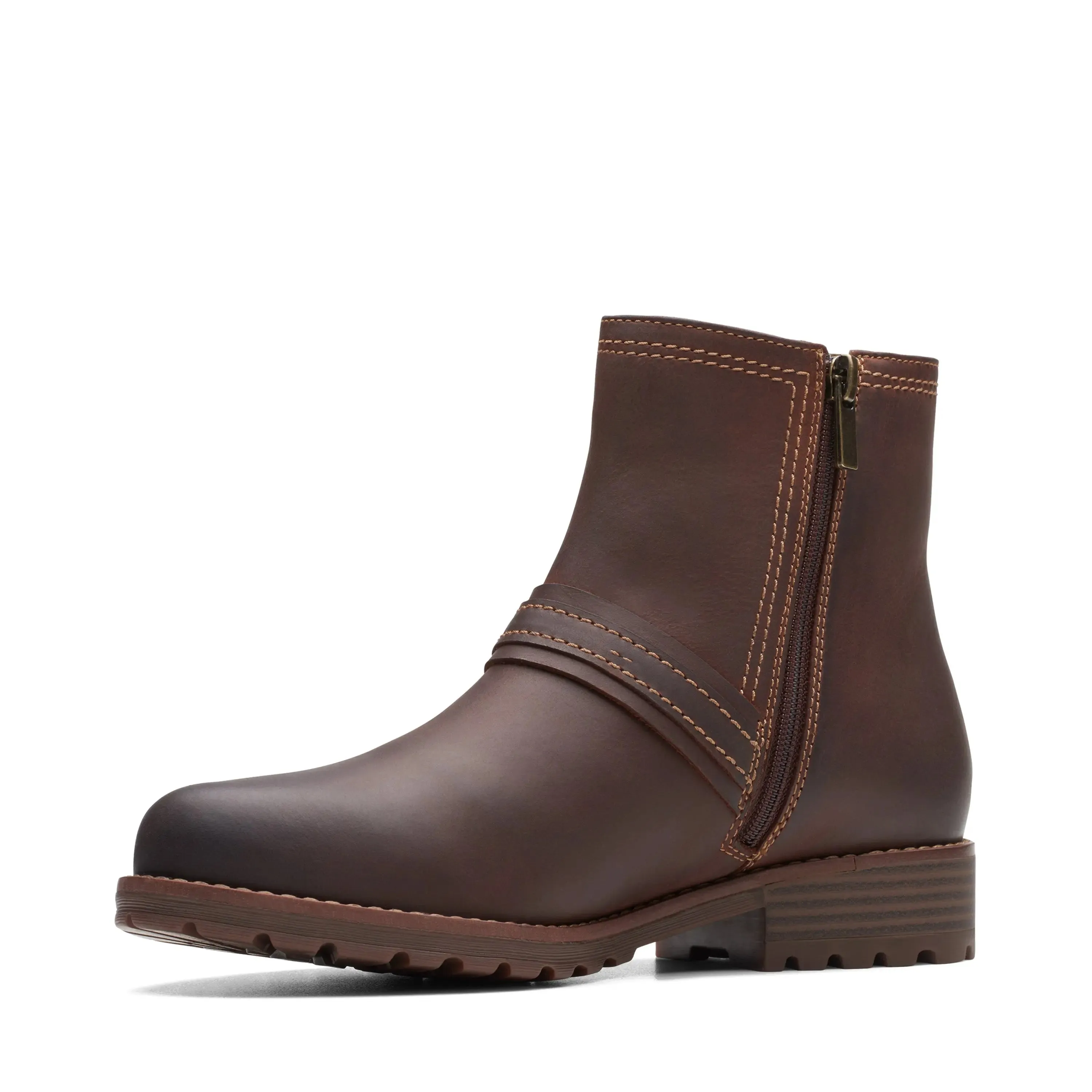 Women's Clarks Aspera Buckle  Stylish & Supportive Cold-Weather Boot