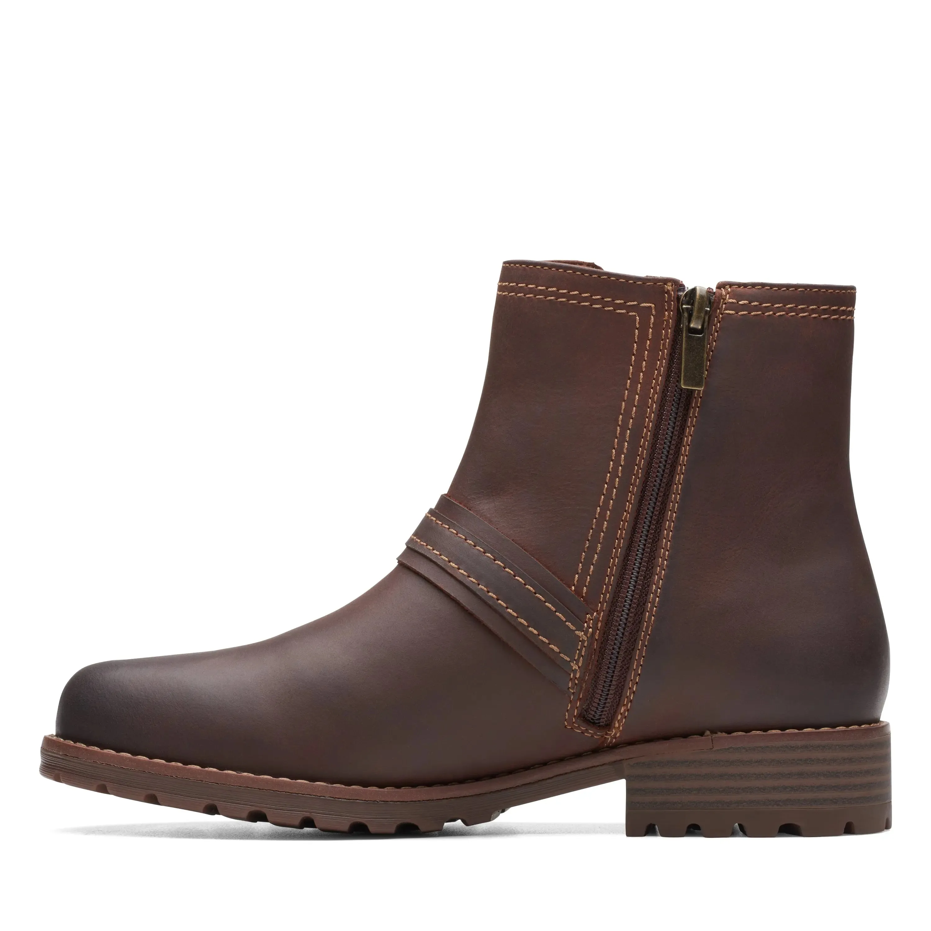 Women's Clarks Aspera Buckle  Stylish & Supportive Cold-Weather Boot