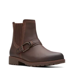 Women's Clarks Aspera Buckle  Stylish & Supportive Cold-Weather Boot