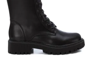Women's Combat Booties In Black