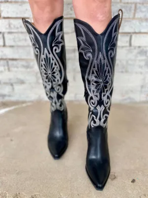 Women's Dance The Night Away Boots In Black