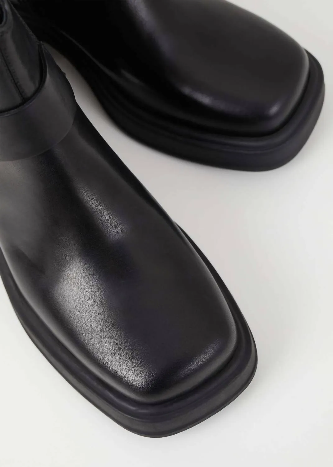 Women's Dorah Ankle Harness Moto Boot In Black
