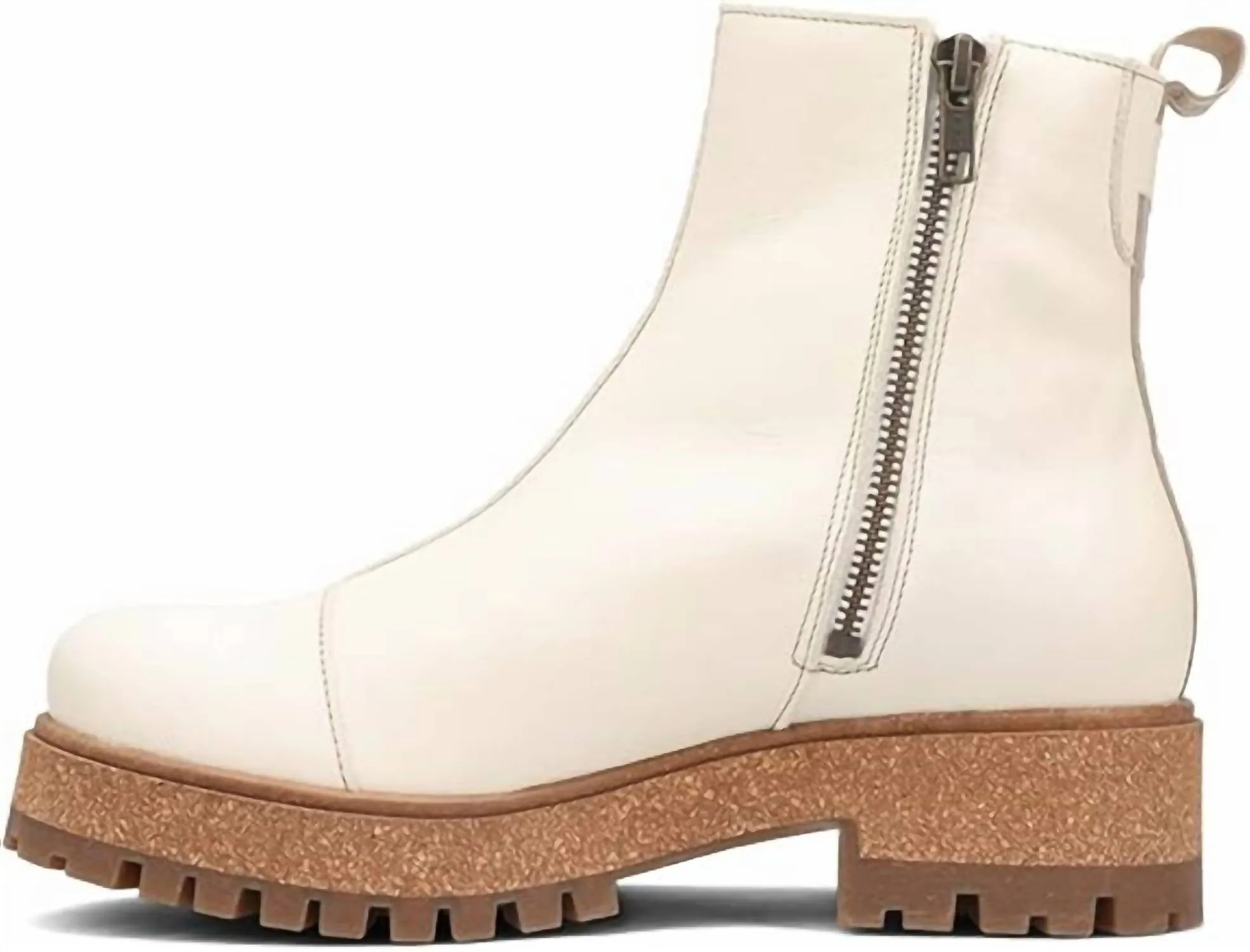 Women's Downtown Boots In Eggshell