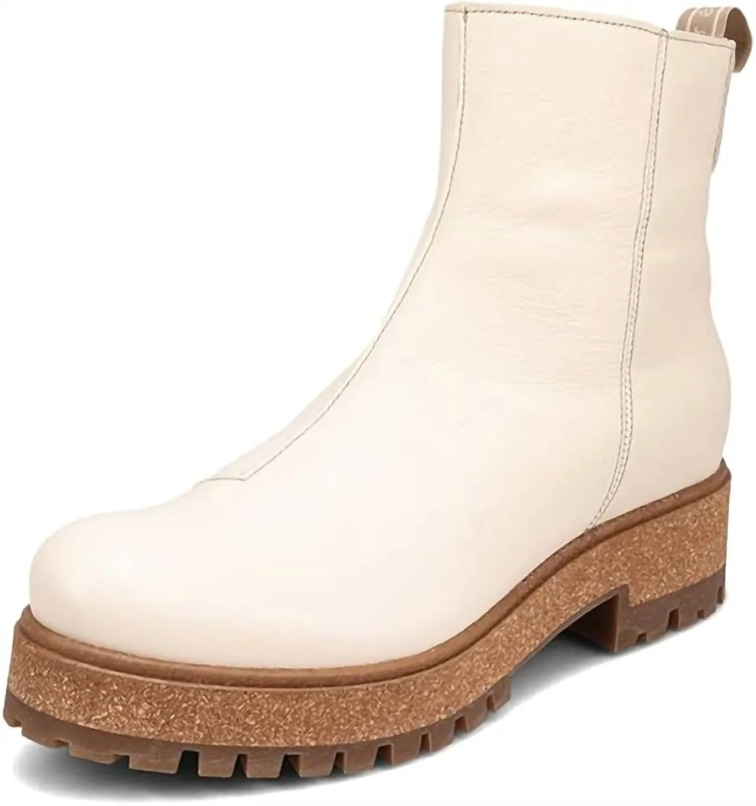 Women's Downtown Boots In Eggshell