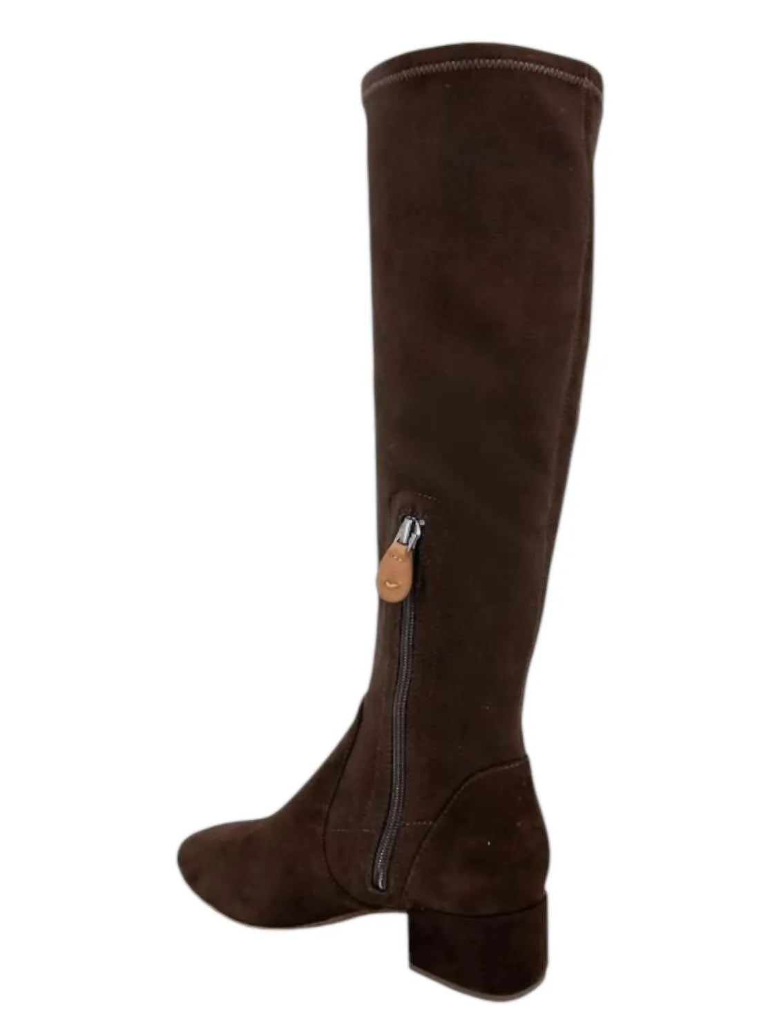 Women's Ella Stretch Boots In Chocolate
