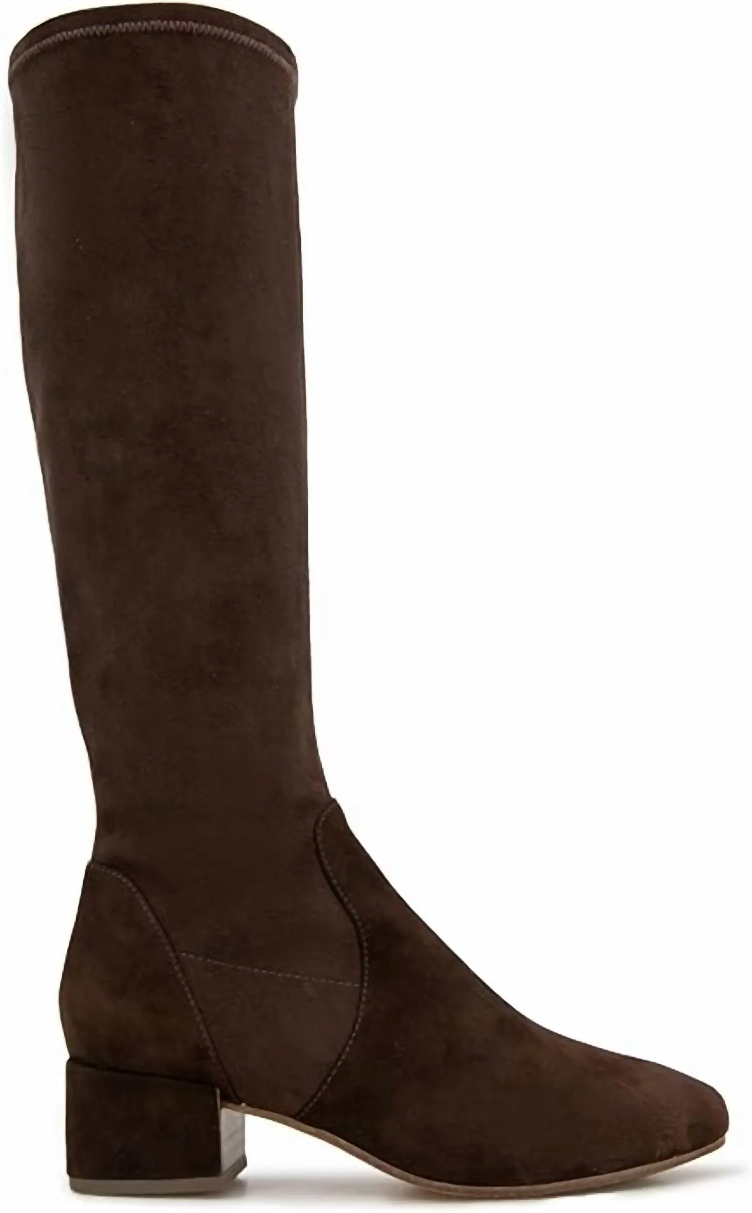 Women's Ella Stretch Boots In Chocolate