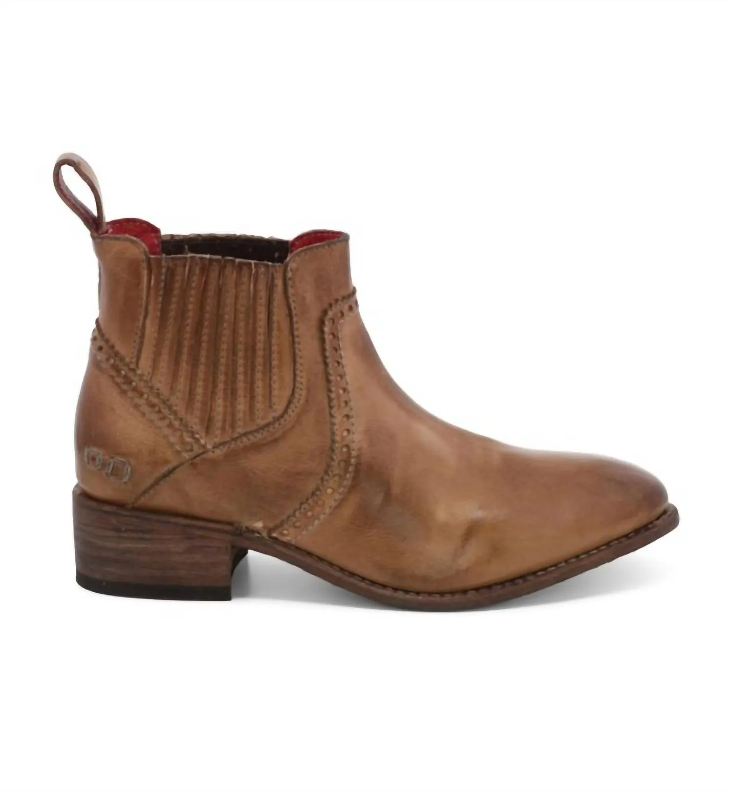 Women's Ellice Boots In Tan Rustic