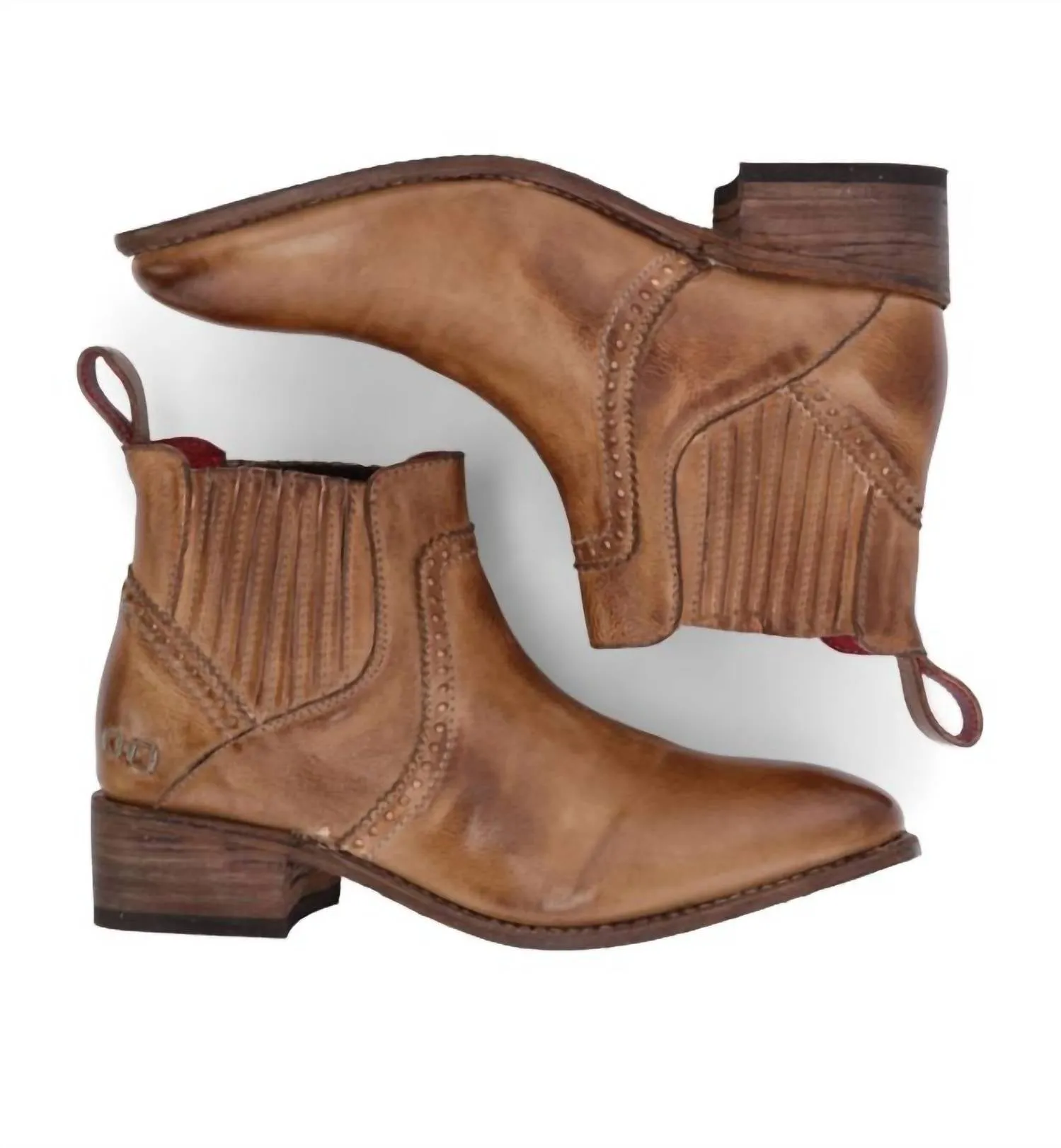 Women's Ellice Boots In Tan Rustic