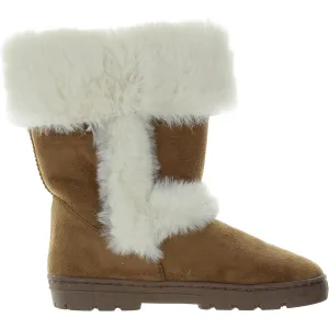 Womens Faux Fur Man Made Winter & Snow Boots
