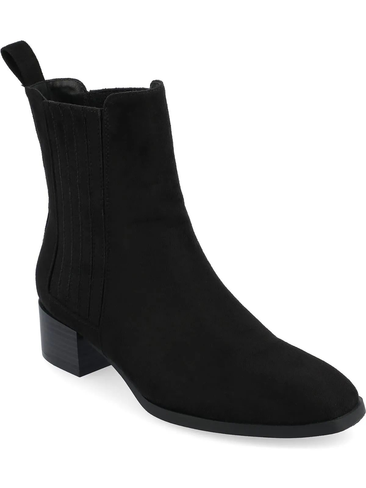 Womens Faux Suede Ankle Boots