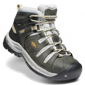 Women's Flint Ii Mid Steel Toe Waterproof Boots - Medium Width In Magnet/vapor