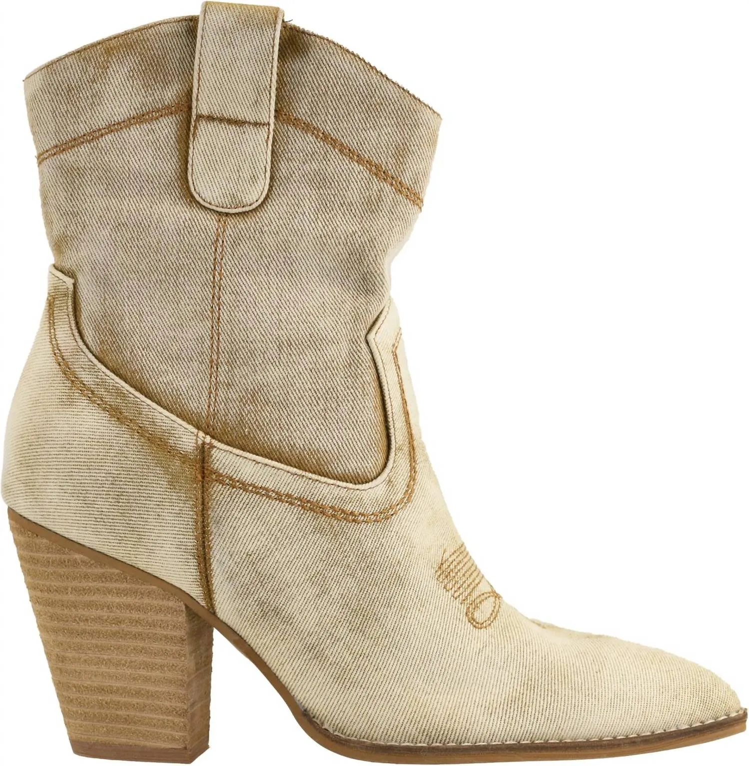 Women's Friends In Low Places Western Booties In Beige