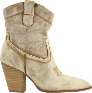 Women's Friends In Low Places Western Booties In Beige