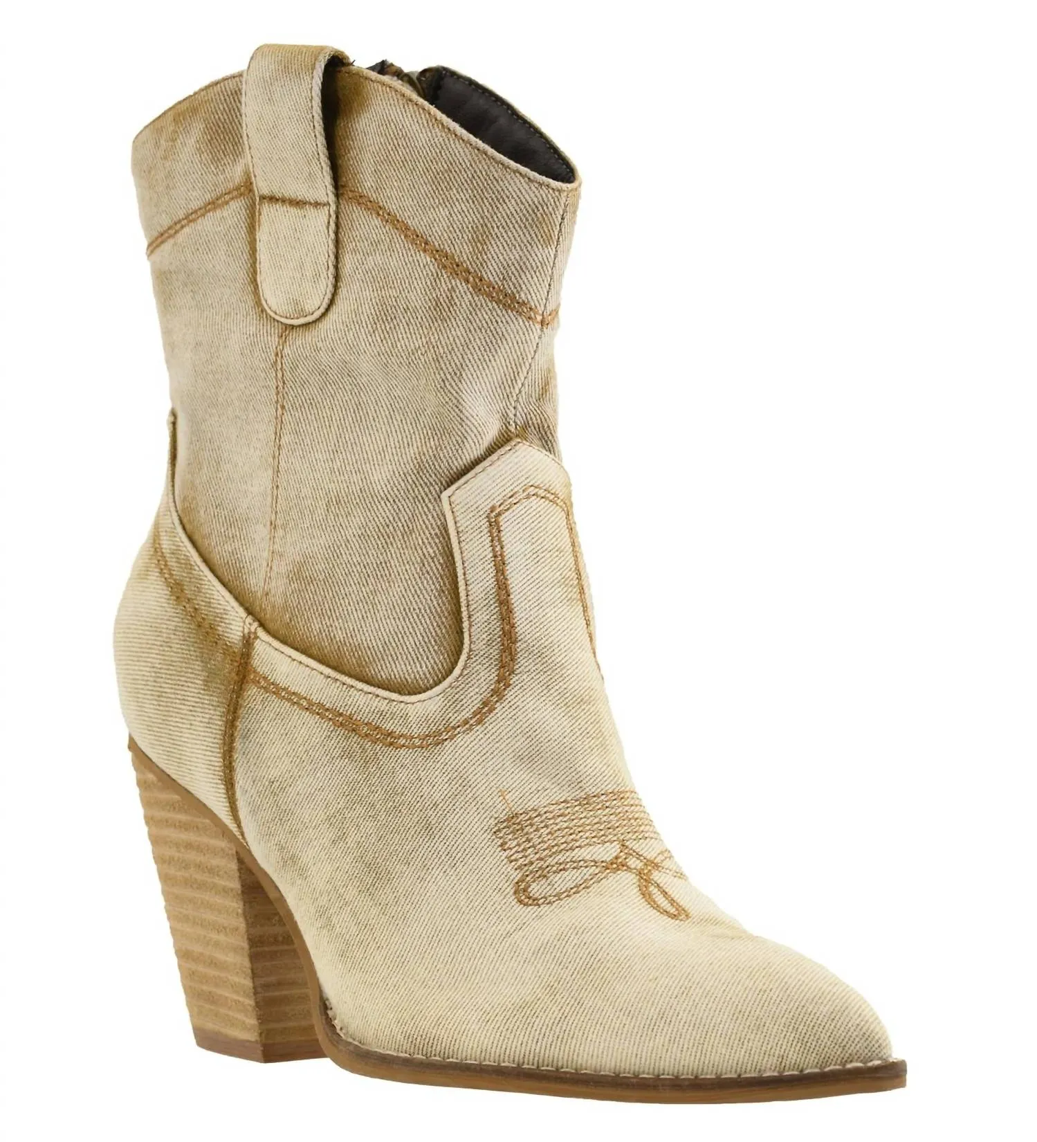 Women's Friends In Low Places Western Booties In Beige