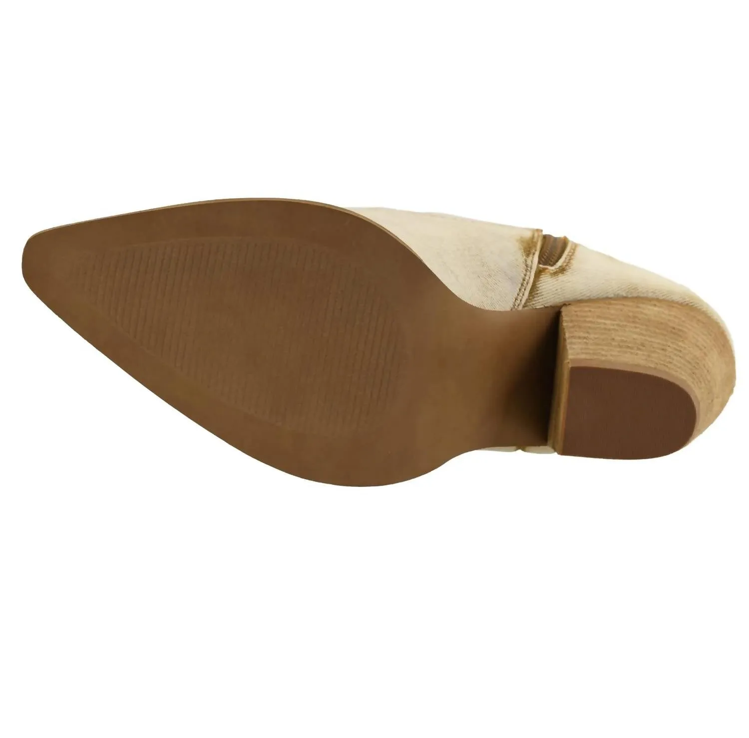Women's Friends In Low Places Western Booties In Beige