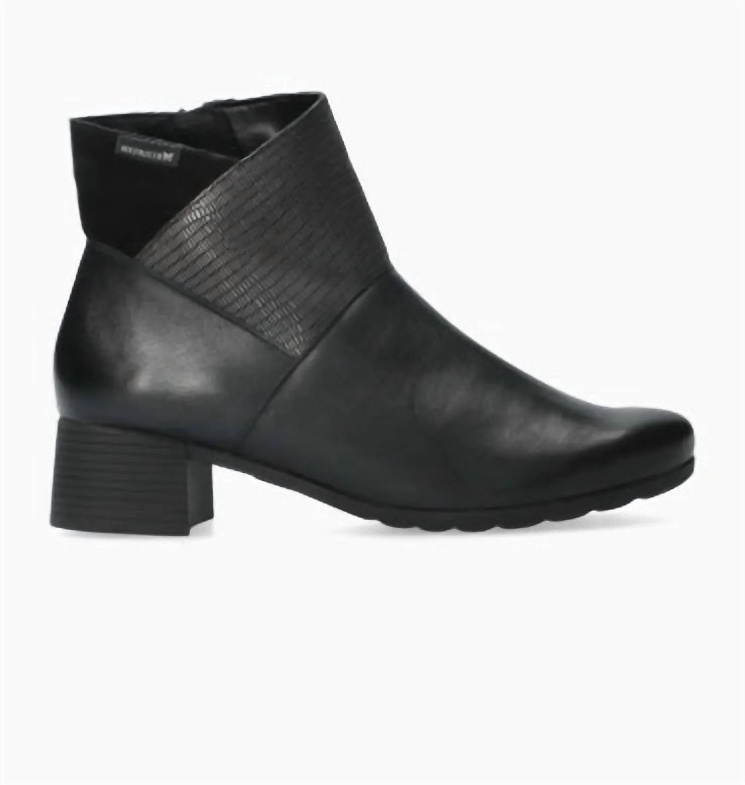 Women's Garita Sleek Boot In Black Silk
