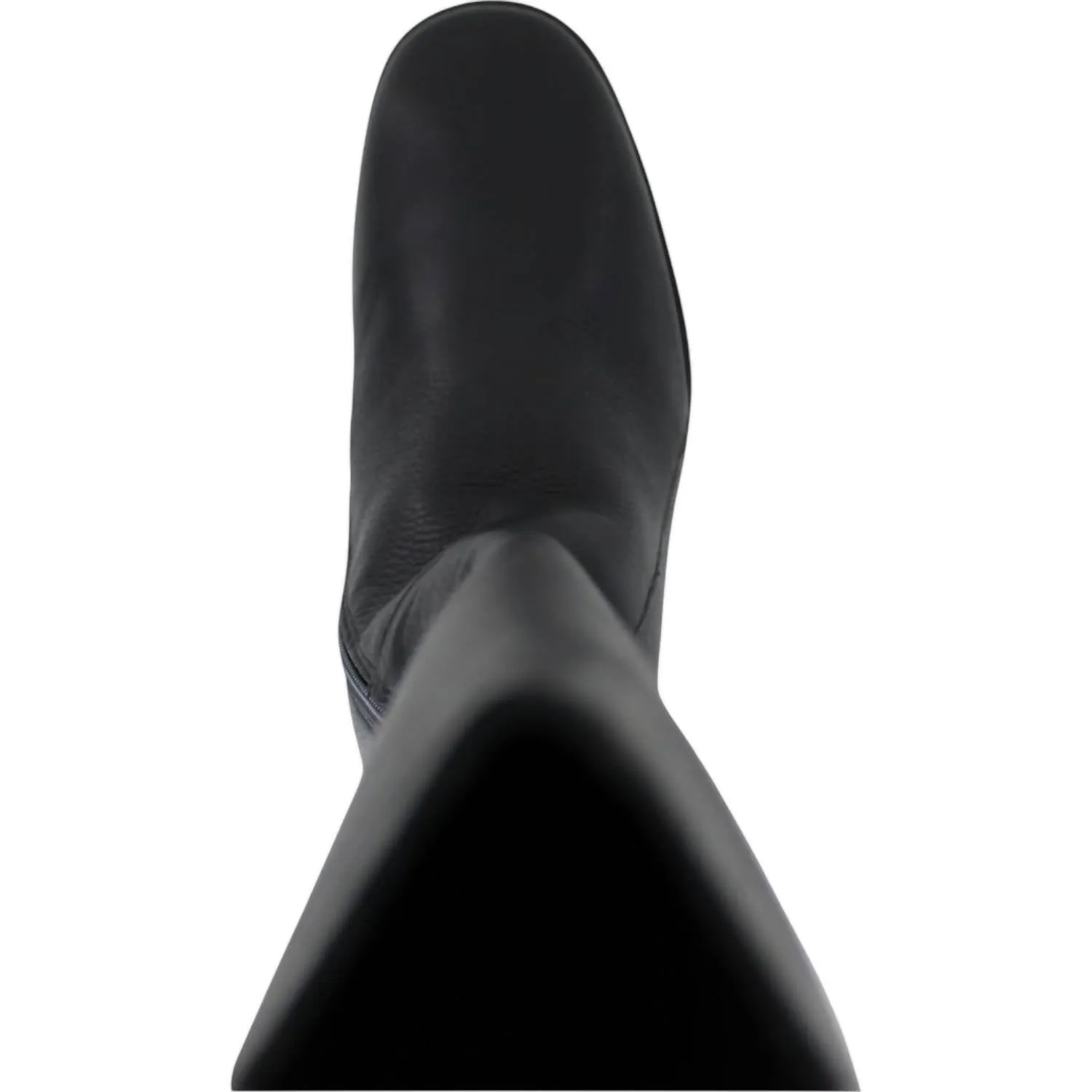 Women's Gift Calf Boots In Soft Black Leather