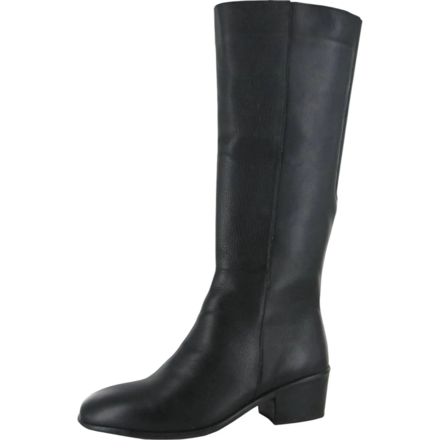 Women's Gift Calf Boots In Soft Black Leather