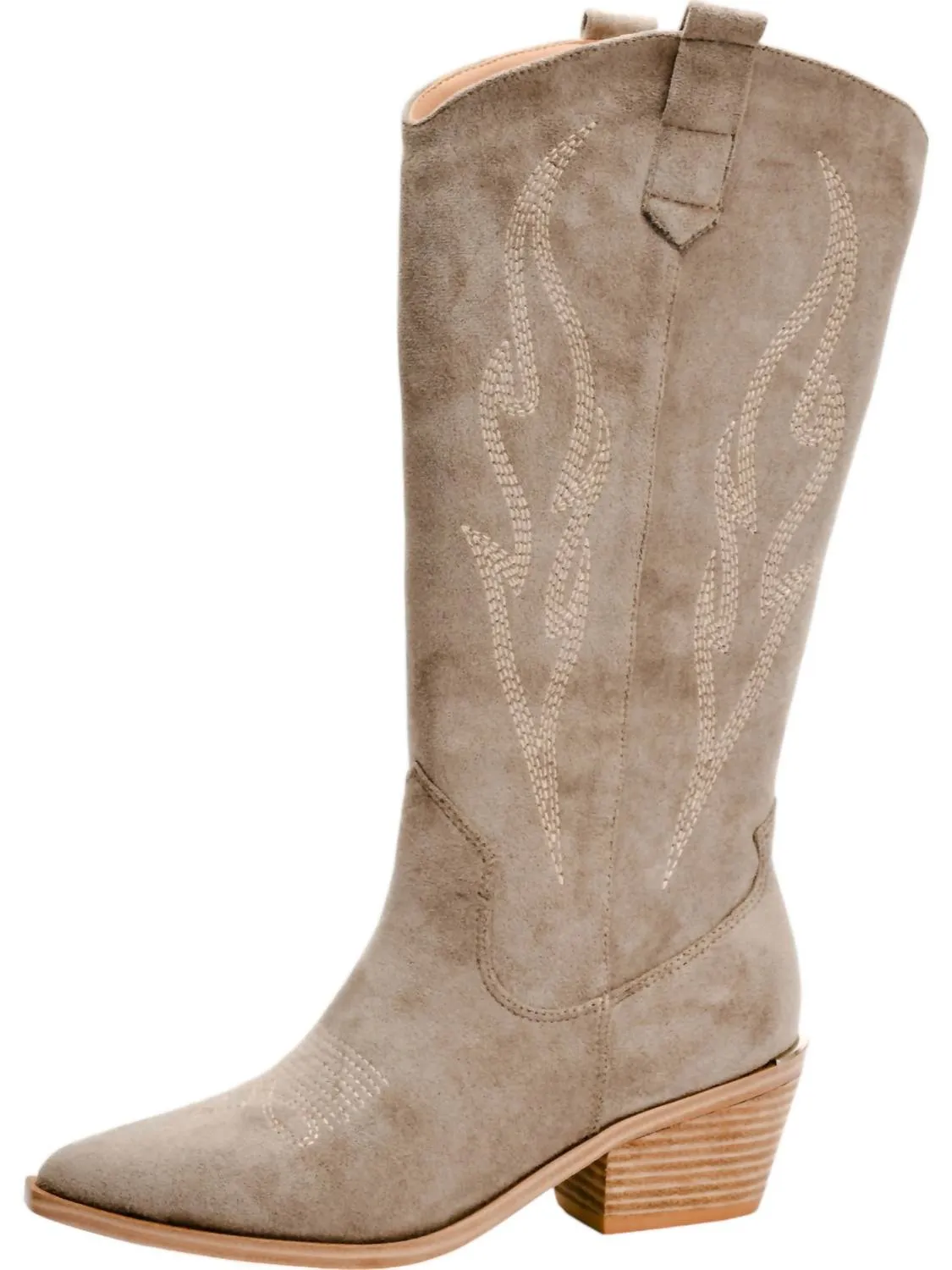 Women's Headliner Heeled Boots In Gray