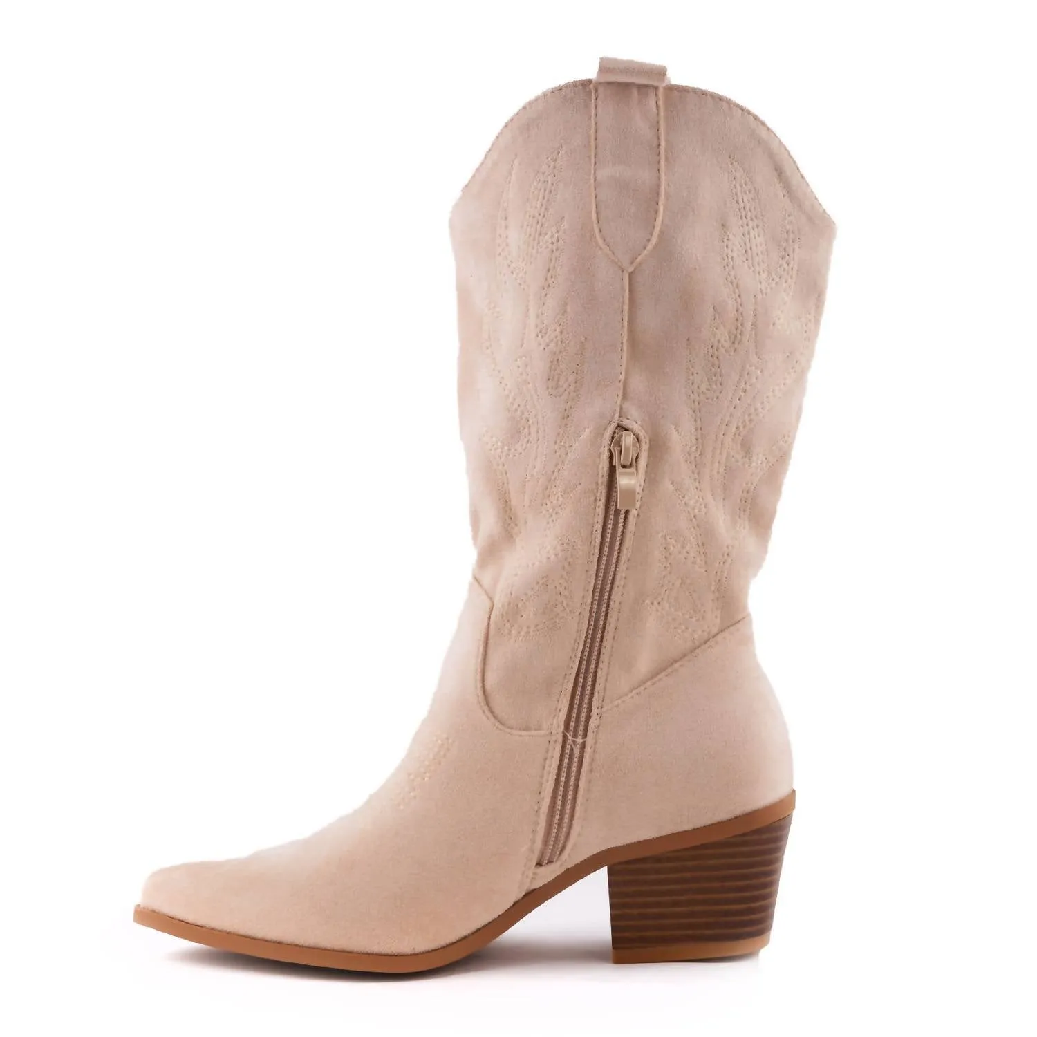 Women''s Headliner Heeled Boots In Sand