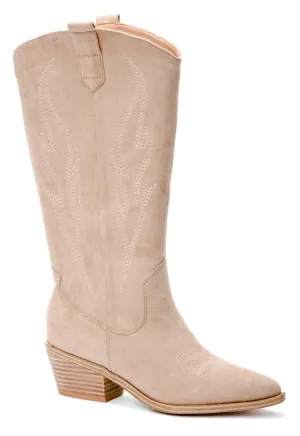 Women''s Headliner Heeled Boots In Sand