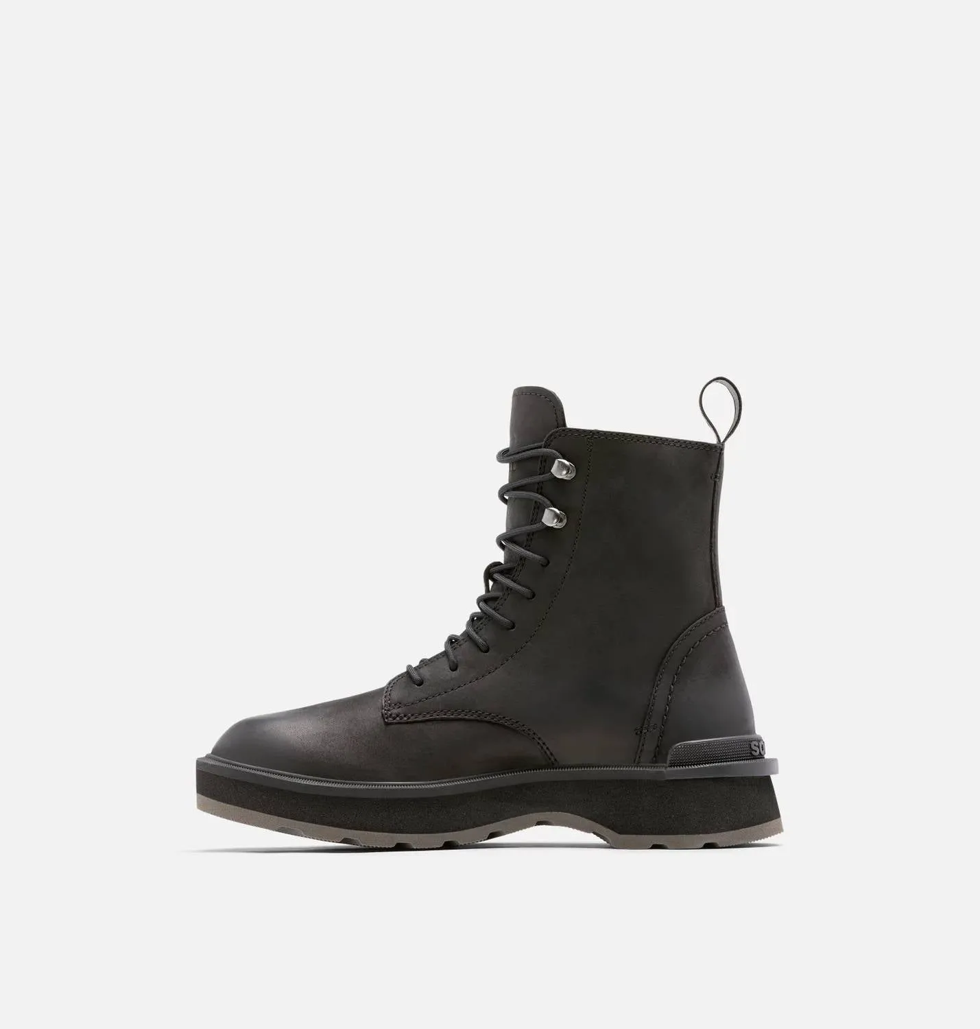 Women's Hi Line Lace Boots In Black Jet
