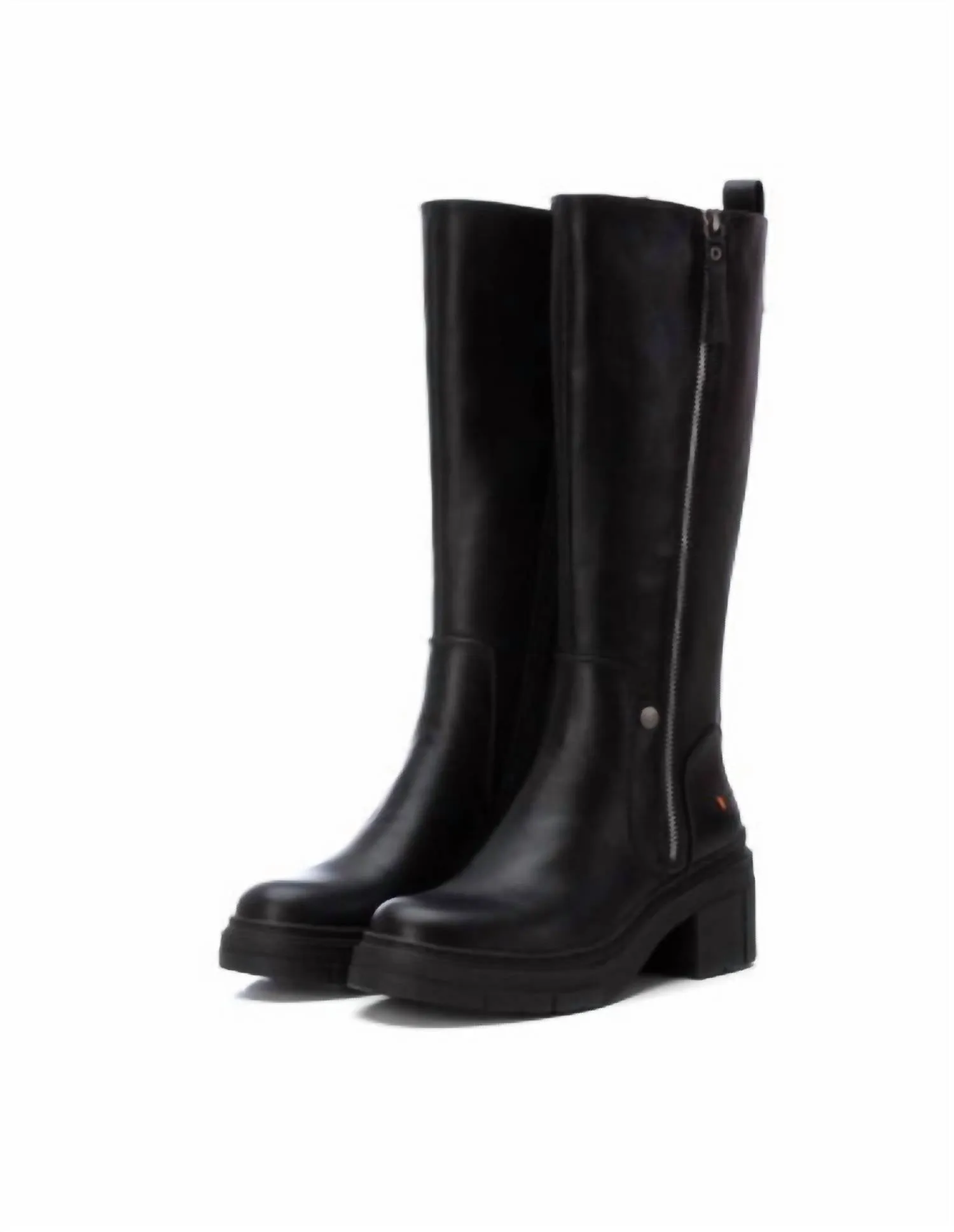 Women's High Heel Boots In Black