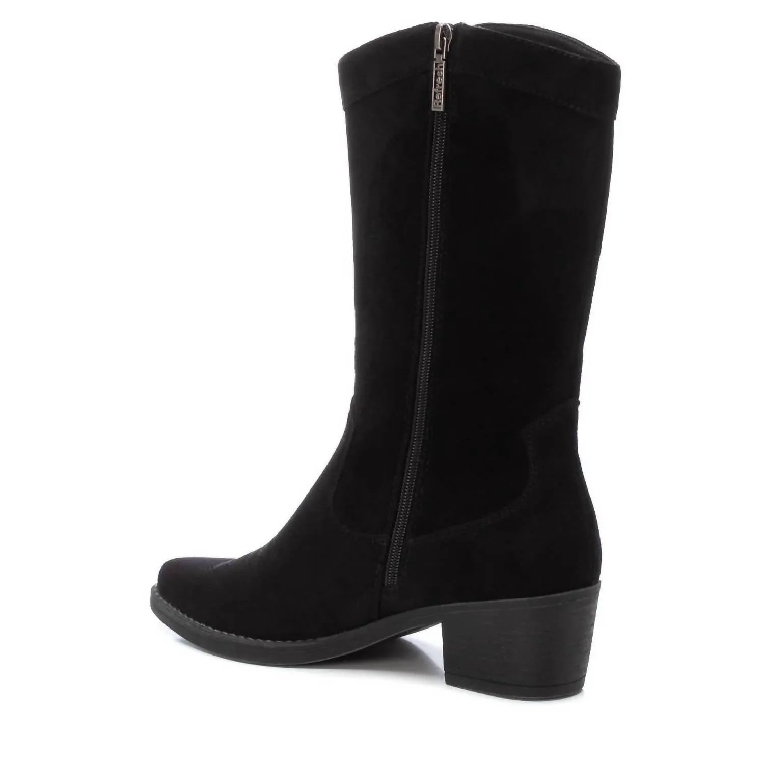 Women's Italian Western Boots In Black