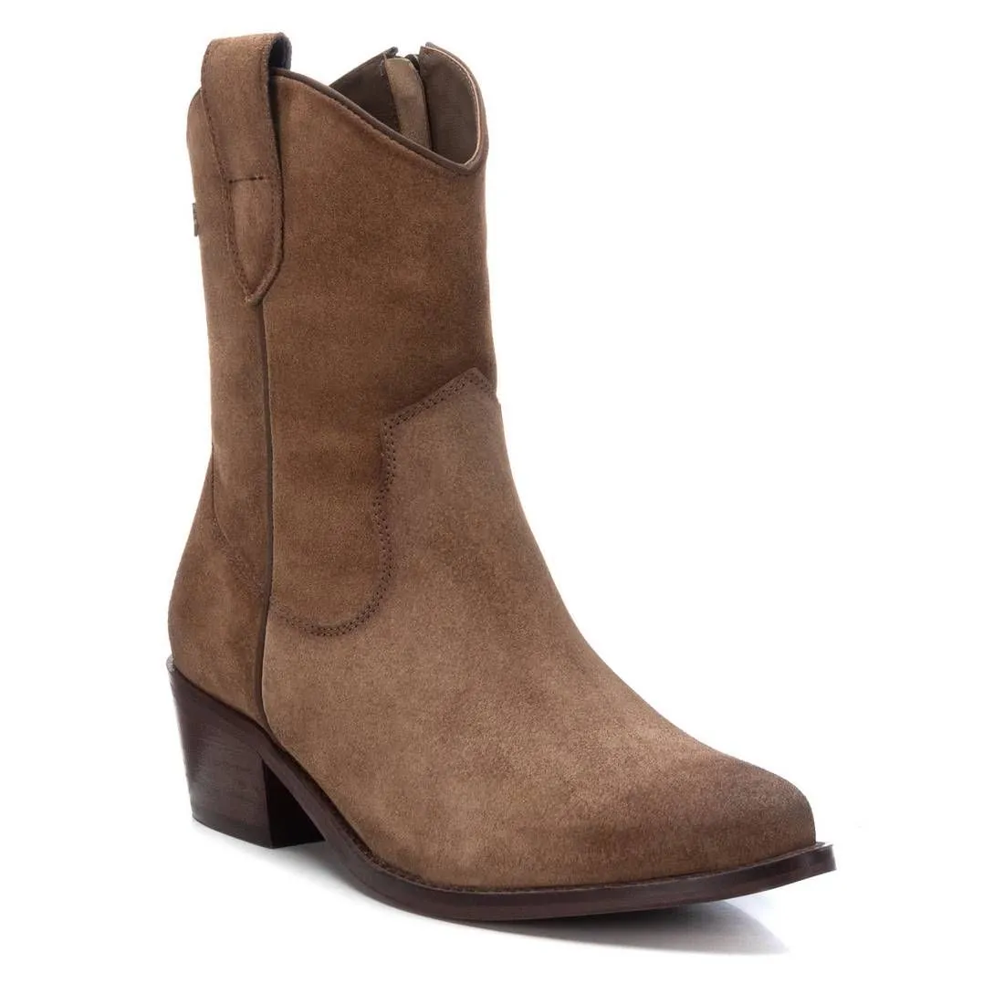 Women's Italian Western Leather Booties Carmela Collection By XTI