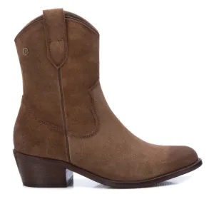 Women's Italian Western Leather Booties Carmela Collection By XTI
