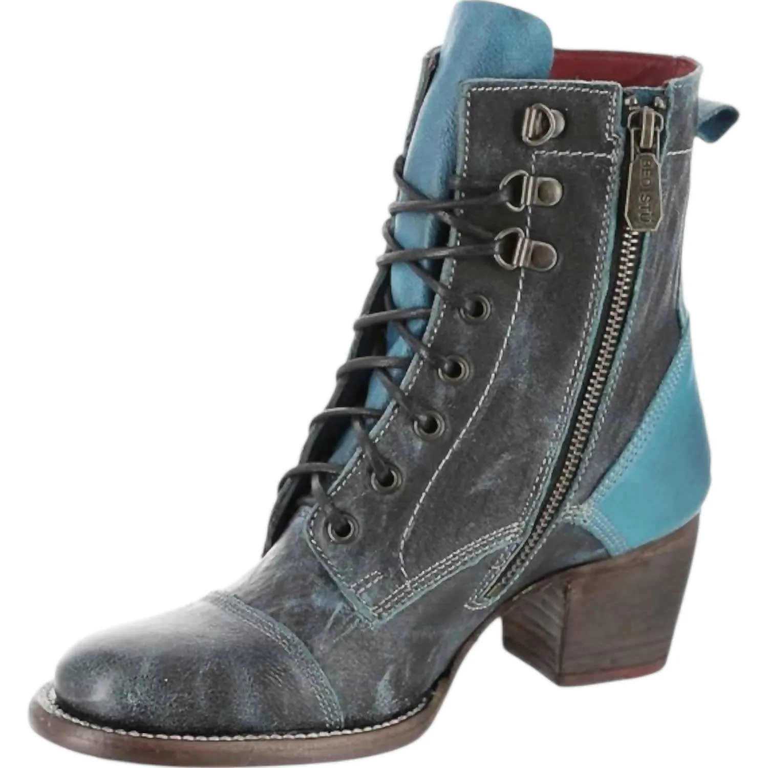Women's Judgement Boots In Betta Black/blue