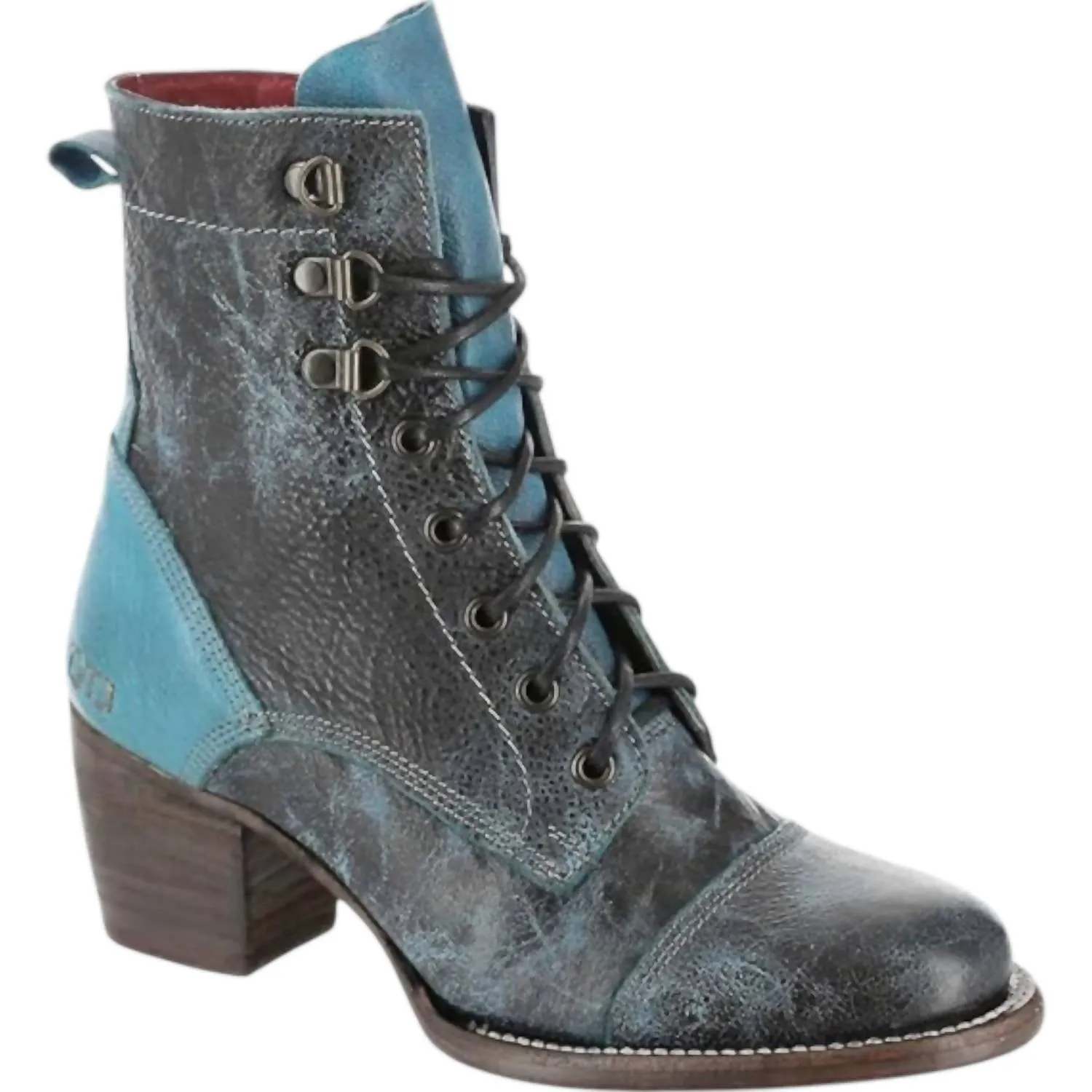 Women's Judgement Boots In Betta Black/blue