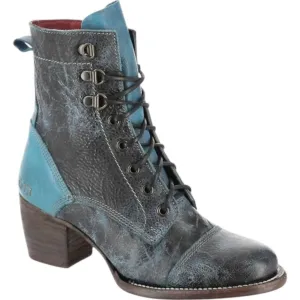 Women's Judgement Boots In Betta Black/blue