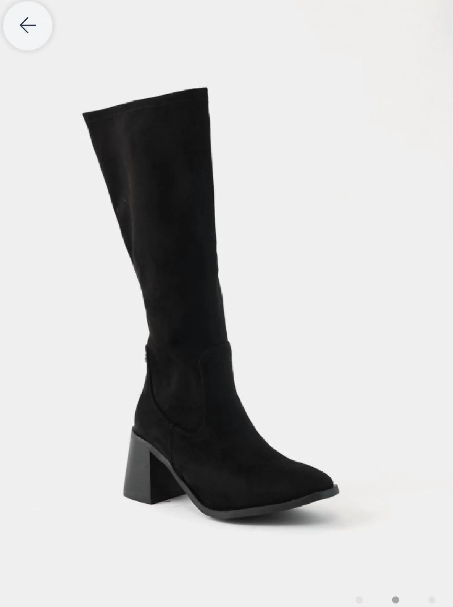 Women's Knee High Boots In Black