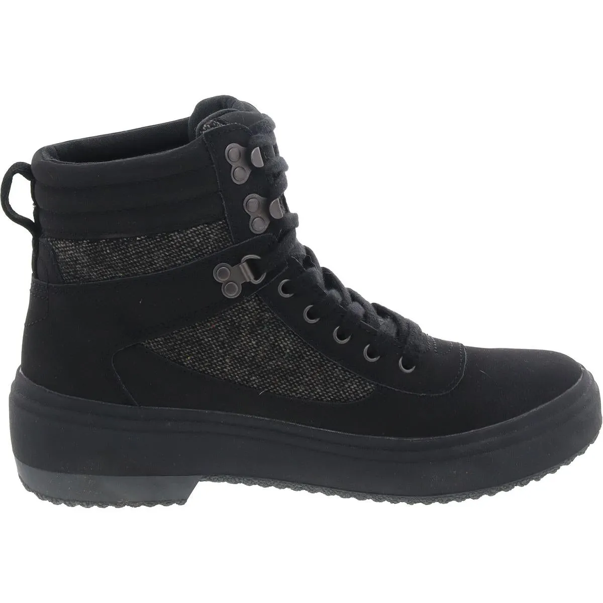 Womens Lace-Up Ankle Boots