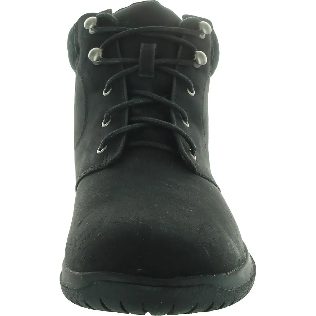 Womens Lace-Up Man Made Hiking Boots