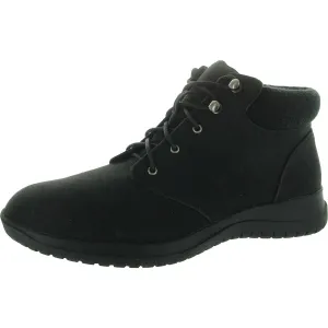Womens Lace-Up Man Made Hiking Boots
